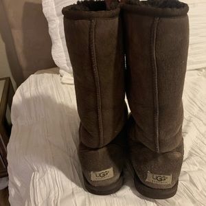 UGG Australia Classic Tall Boots in Chocolate